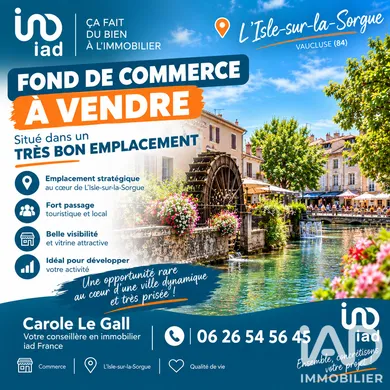Divers Commerces à L'Isle-sur-la-Sorgue (84800)