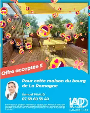 House in La Romagne (49740)