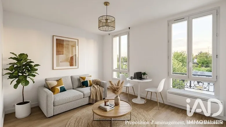 Appartement 1 pièce 21 m² · à Saint-Denis · 21,1 m² · 118 000 €