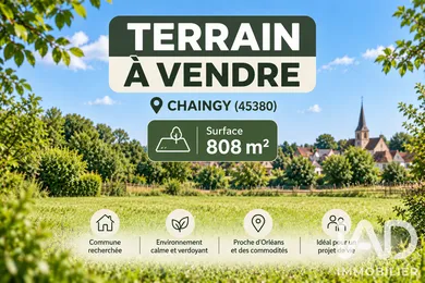 Terrain à bâtir à Chaingy (45380)