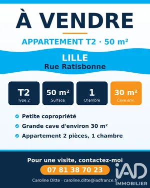 Appartement à Lille (59800)