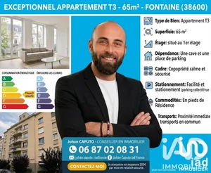 Appartement à Fontaine (38600)