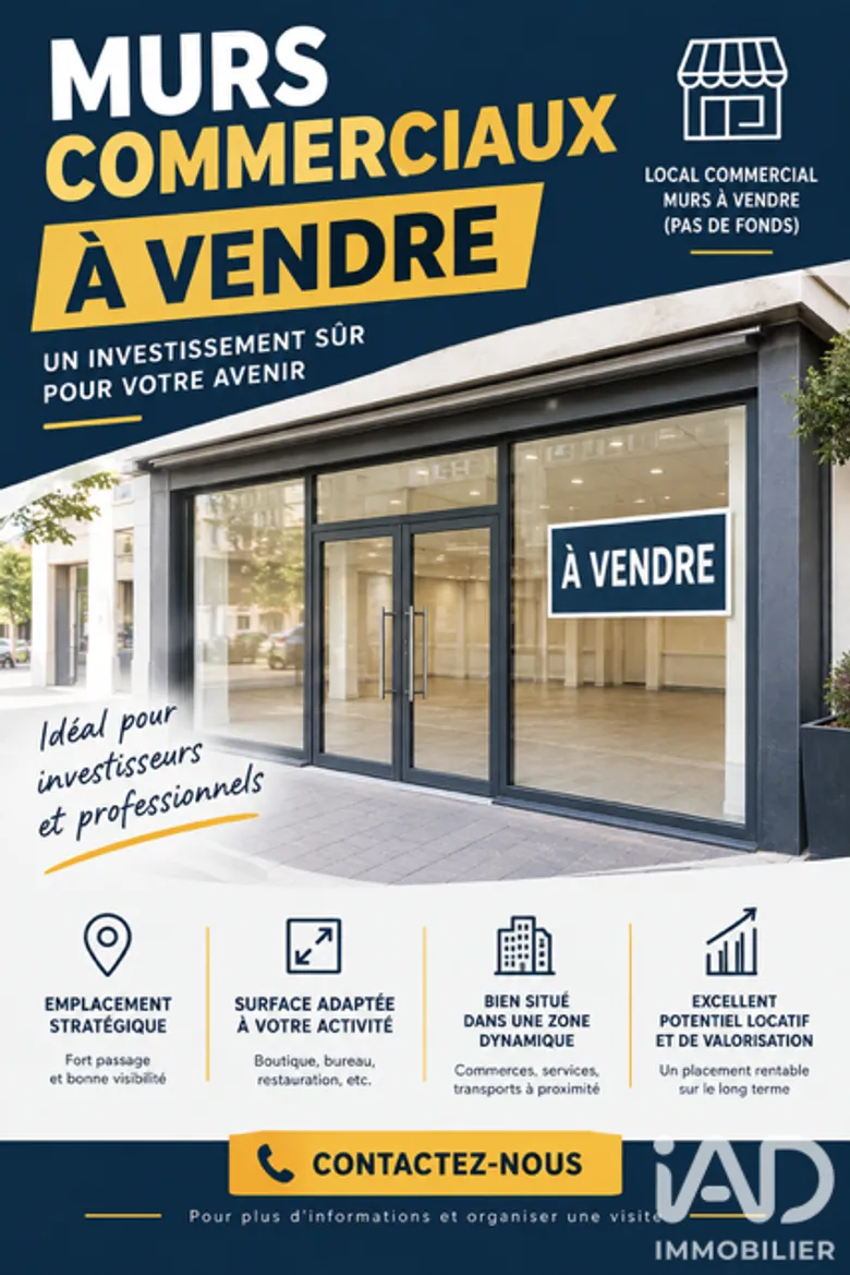 Local commercial 125 m² · à Nantes · 125 m² · 328 800 €