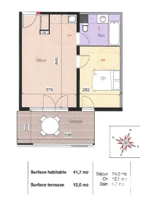 Appartement à Montpellier (34070)