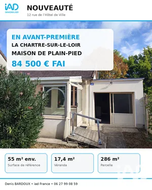 Maison à La Chartre-sur-le-Loir (72340)