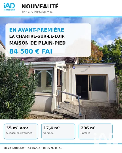 Maison à La Chartre-sur-le-Loir (72340)