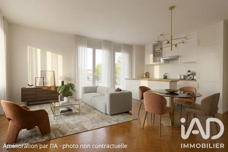 Appartement 4 pièces 79 m² · à Issy-les-Moulineaux · 79,1 m² · 608 000 €