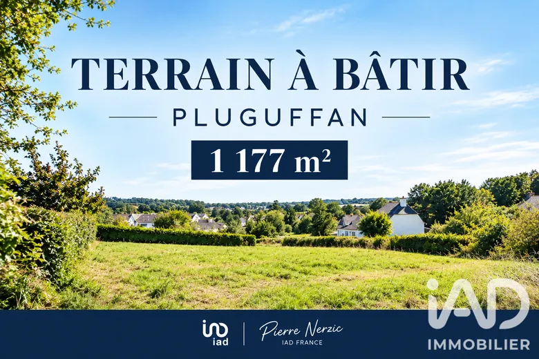 Terrain 1177 m² · à Pluguffan · 135 000 €