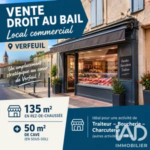 Droit au bail à Verfeil (31590)