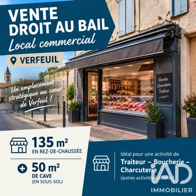 Droit au bail à Verfeil (31590)