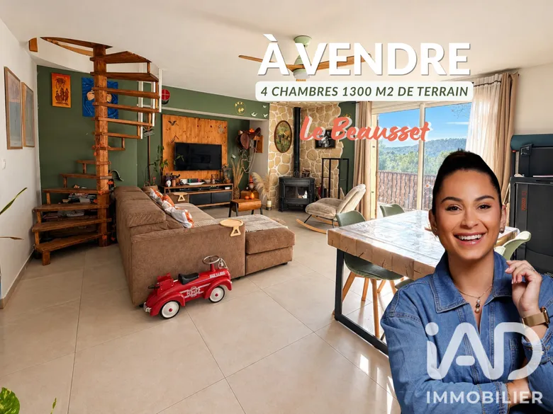 Maison 5 pièces 122 m² · au Beausset · 122,4 m² · 424 000 €