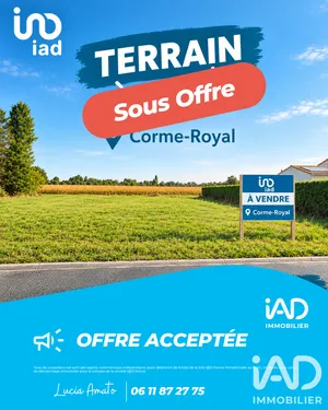 Building plot in Corme-Royal (17600)