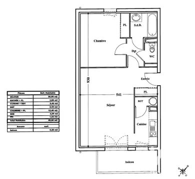 Appartement à Hénin-Beaumont (62110)