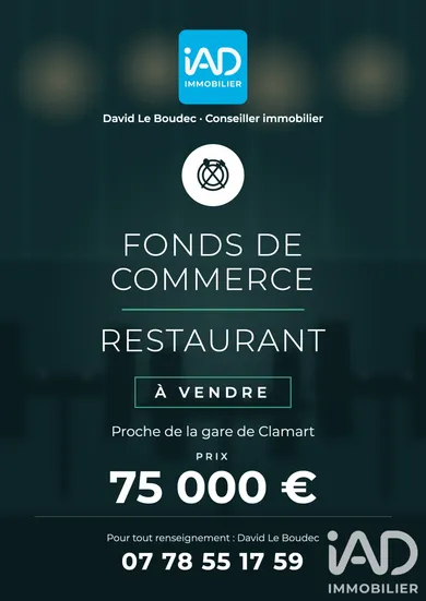 Restaurant à Clamart (92140)