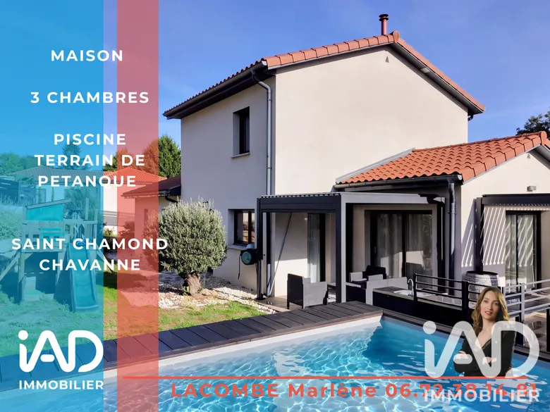 Maison 4 pièces 108 m² · à Saint-Chamond · 108,4 m² · 365 000 €