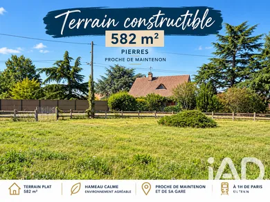 Terrain à bâtir à Pierres (28130)
